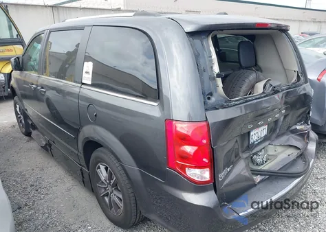 2016 Dodge Grand Caravan Sxt из США, поврежденный, VIN 2C4RDGCG7GR358225